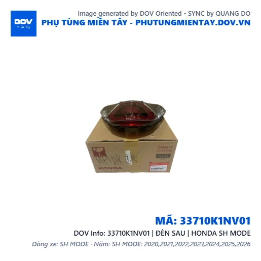 33710K1NV01 | ĐÈN SAU | HONDA SH MODE — 33710K1NV01