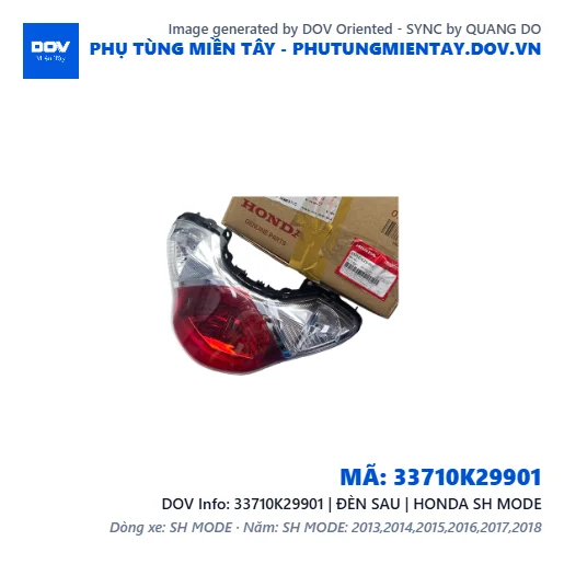 33710K29901 | ĐÈN SAU | HONDA SH MODE — 33710K29901