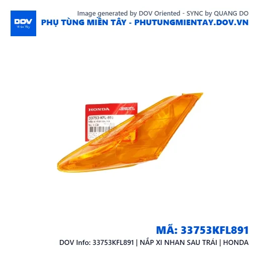 33753KFL891 | NẮP XI NHAN SAU TRÁI | HONDA — 33753KFL891