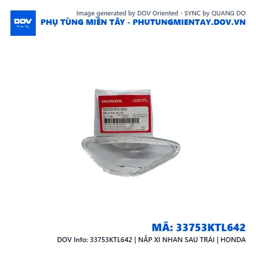 33753KTL642 | NẮP XI NHAN SAU TRÁI | HONDA — 33753KTL642