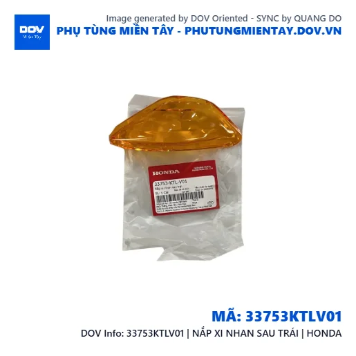 33753KTLV01 | NẮP XI NHAN SAU TRÁI | HONDA  — 33753KTLV01