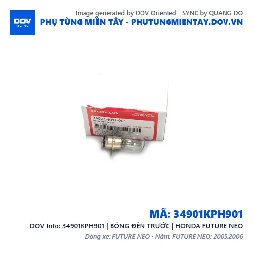 34901KPH901 | BÓNG ĐÈN TRƯỚC | HONDA FUTURE NEO — 34901KPH901
