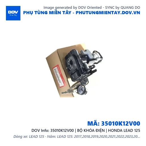 35010K12V00 | BỘ KHÓA ĐIỆN | HONDA LEAD 125 — 35010K12V00