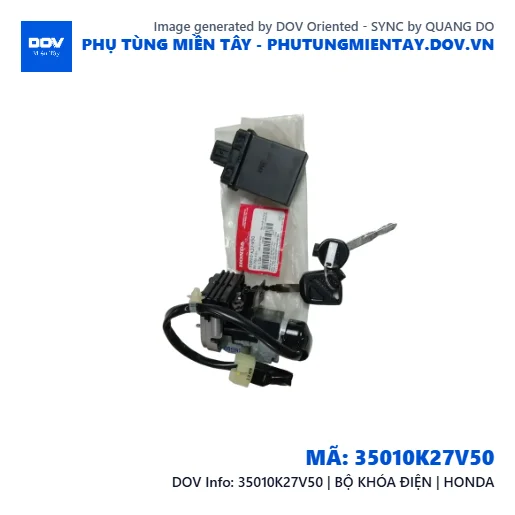 35010K27V50 | BỘ KHÓA ĐIỆN | HONDA — 35010K27V50
