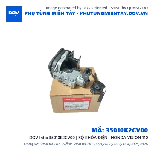 35010K2CV00 | BỘ KHÓA ĐIỆN | HONDA VISION 110 — 35010K2CV00