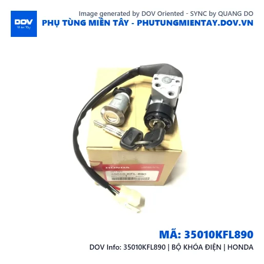 35010KFL890 | BỘ KHÓA ĐIỆN | HONDA — 35010KFL890