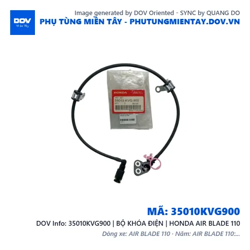 35010KVG900 | BỘ KHÓA ĐIỆN | HONDA AIR BLADE 110 — 35010KVG900