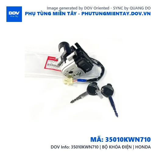35010KWN710 | BỘ KHÓA ĐIỆN | HONDA — 35010KWN710