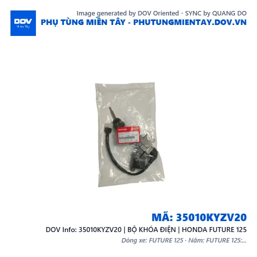 35010KYZV20 | BỘ KHÓA ĐIỆN | HONDA FUTURE 125 — 35010KYZV20