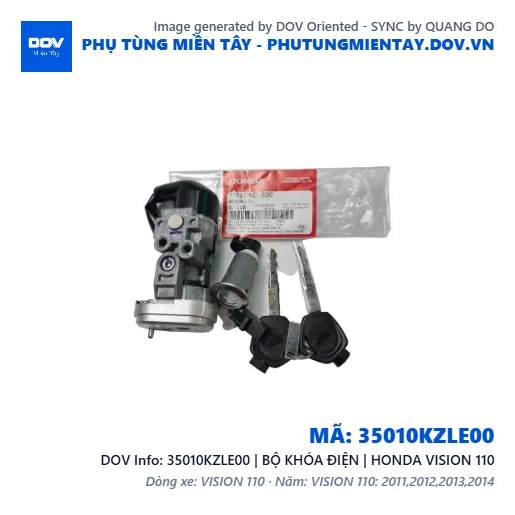 35010KZLE00 | BỘ KHÓA ĐIỆN | HONDA VISION 110 — 35010KZLE00