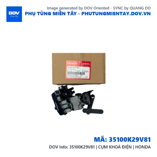 35100K29V81 | CỤM KHOÁ ĐIỆN | HONDA  — 35100K29V81