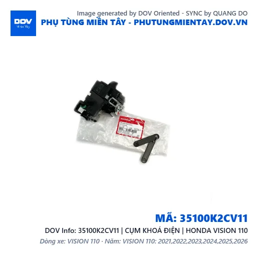 35100K2CV11 | CỤM KHOÁ ĐIỆN | HONDA VISION 110 — 35100K2CV11