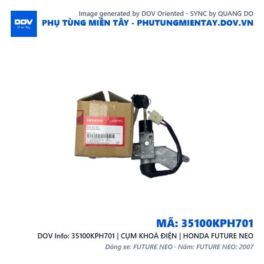 35100KPH701 | CỤM KHOÁ ĐIỆN | HONDA FUTURE NEO — 35100KPH701