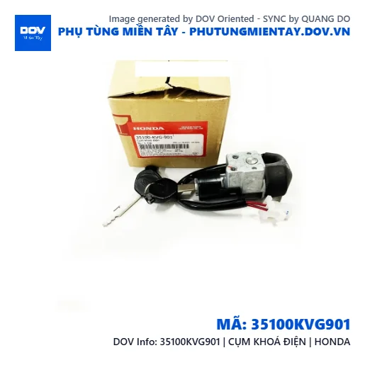 35100KVG901 | CỤM KHOÁ ĐIỆN | HONDA  — 35100KVG901