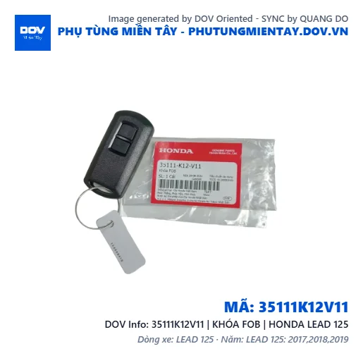 35111K12V11 | KHÓA FOB | HONDA LEAD 125 — 35111K12V11