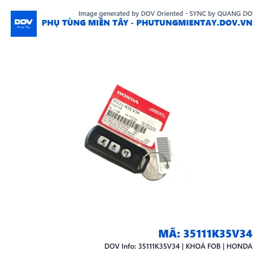 35111K35V34 | KHOÁ FOB | HONDA — 35111K35V34