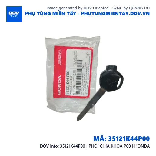35121K44P00 | PHÔI CHÌA KHÓA P00 | HONDA  — 35121K44P00