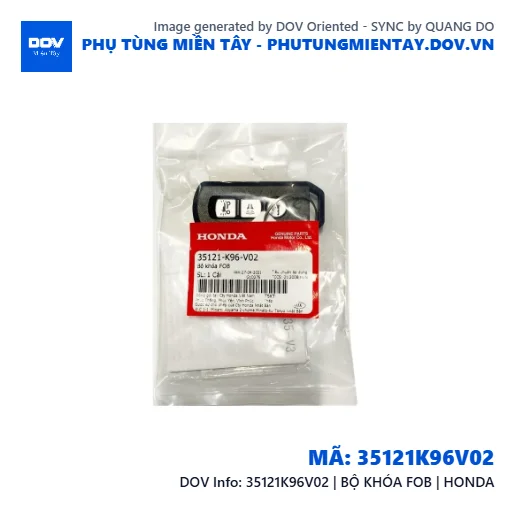 35121K96V02 | BỘ KHÓA FOB | HONDA  — 35121K96V02