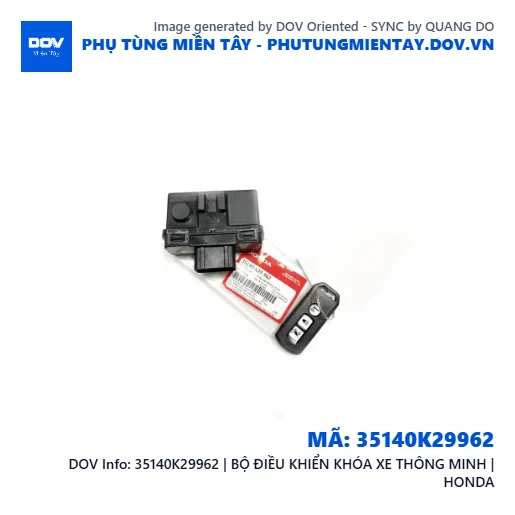 35140K29962 | BỘ ĐIỀU KHIỂN KHÓA XE THÔNG MINH | HONDA  — 35140K29962
