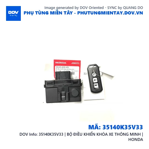 35140K35V33 | BỘ ĐIỀU KHIỂN KHÓA XE THÔNG MINH | HONDA  — 35140K35V33
