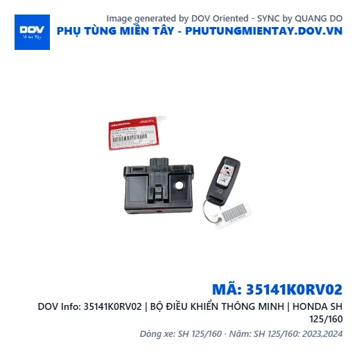 35141K0RV02 | BỘ ĐIỀU KHIỂN THÔNG MINH | HONDA SH 125/160 — 35141K0RV02