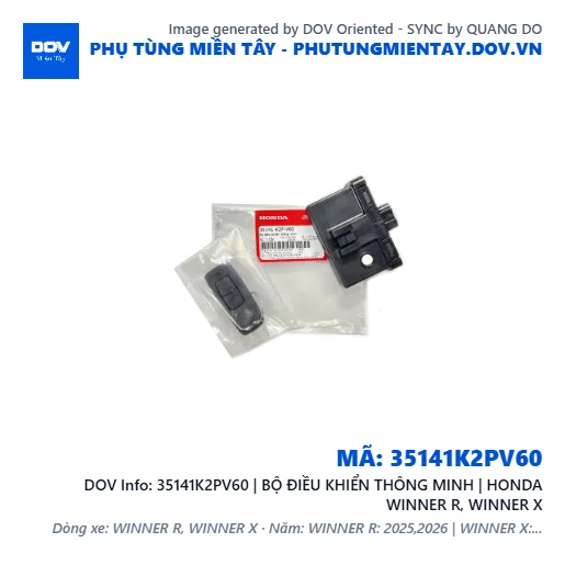 35141K2PV60 | BỘ ĐIỀU KHIỂN THÔNG MINH | HONDA WINNER R, WINNER X — 35141K2PV60