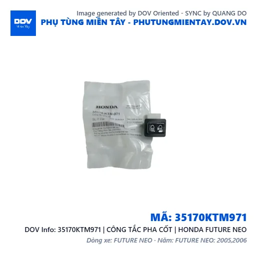 35170KTM971 | CÔNG TẮC PHA CỐT | HONDA FUTURE NEO — 35170KTM971