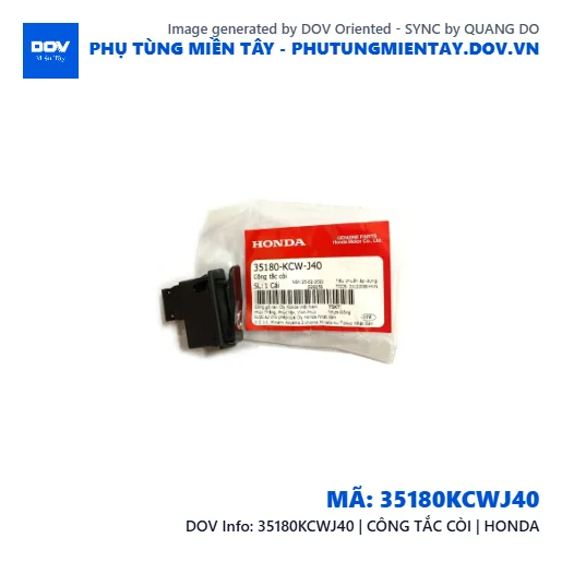 35180KCWJ40 | CÔNG TẮC CÒI | HONDA  — 35180KCWJ40