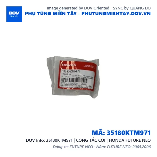 35180KTM971 | CÔNG TẮC CÒI | HONDA FUTURE NEO — 35180KTM971