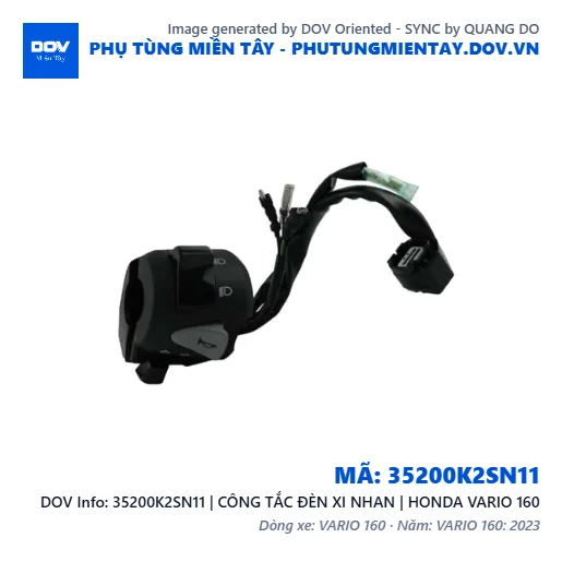35200K2SN11 | CÔNG TẮC ĐÈN XI NHAN | HONDA VARIO 160 — 35200K2SN11