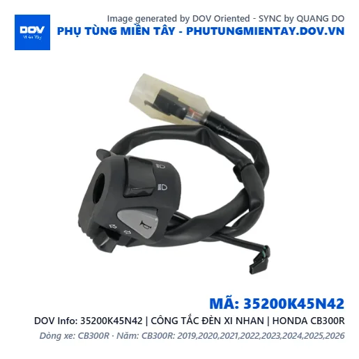 35200K45N42 | CÔNG TẮC ĐÈN XI NHAN | HONDA CB300R — 35200K45N42