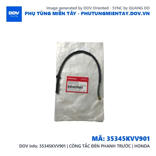 35345KVV901 | CÔNG TẮC ĐÈN PHANH TRƯỚC | HONDA — 35345KVV901
