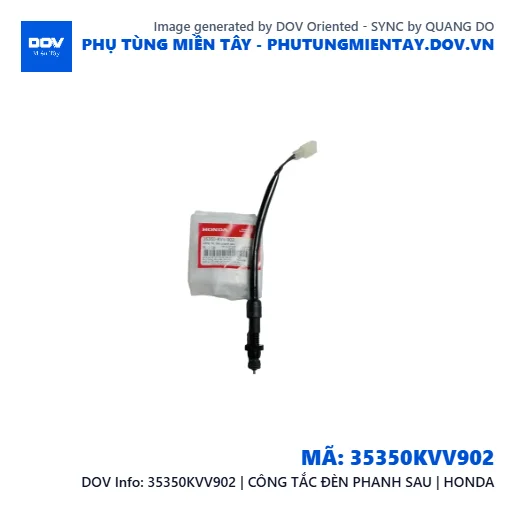 35350KVV902 | CÔNG TẮC ĐÈN PHANH SAU | HONDA — 35350KVV902
