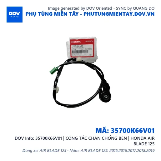 35700K66V01 | CÔNG TẮC CHÂN CHỐNG BÊN | HONDA AIR BLADE 125 — 35700K66V01