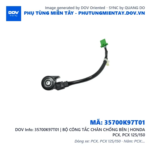 35700K97T01 | BỘ CÔNG TẮC CHÂN CHỐNG BÊN | HONDA PCX, PCX 125/150 — 35700K97T01