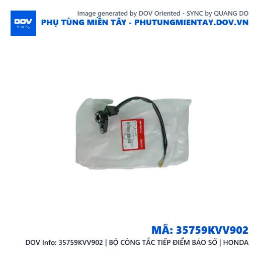 35759KVV902 | BỘ CÔNG TẮC TIẾP ĐIỂM BÁO SỐ | HONDA  — 35759KVV902