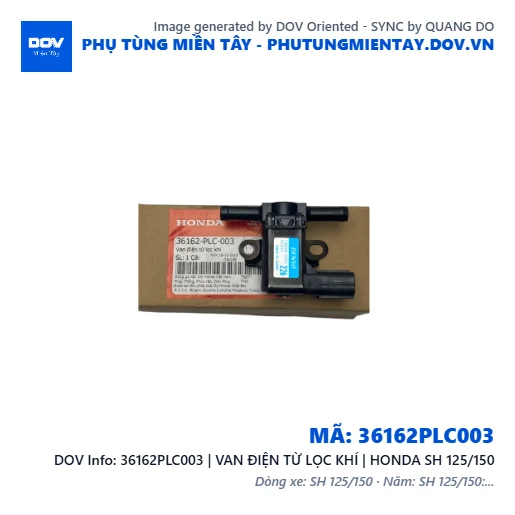 36162PLC003 | VAN ĐIỆN TỪ LỌC KHÍ | HONDA SH 125/150 — 36162PLC003