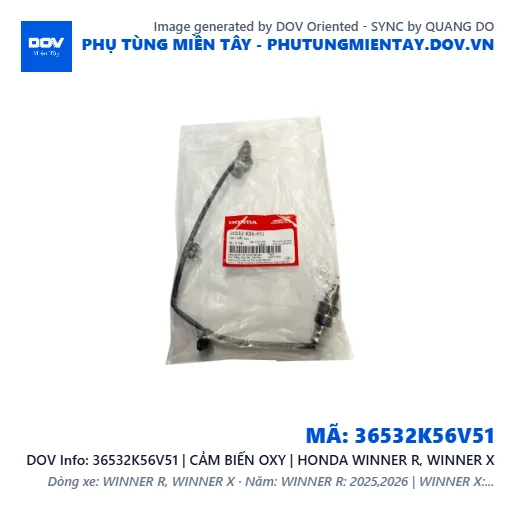 36532K56V51 | CẢM BIẾN OXY | HONDA WINNER R, WINNER X — 36532K56V51