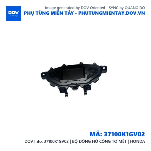 37100K1GV02 | BỘ ĐỒNG HỒ CÔNG TƠ MÉT | HONDA — 37100K1GV02