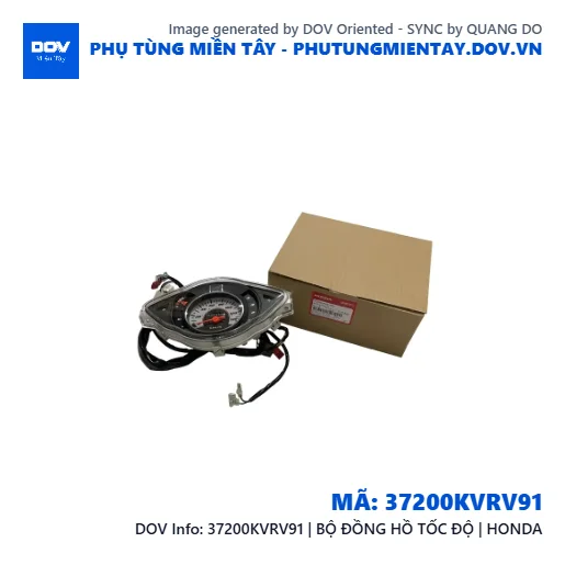 37200KVRV91 | BỘ ĐỒNG HỒ TỐC ĐỘ | HONDA — 37200KVRV91