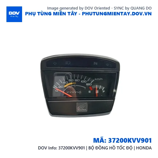 37200KVV901 | BỘ ĐỒNG HỒ TỐC ĐỘ | HONDA — 37200KVV901