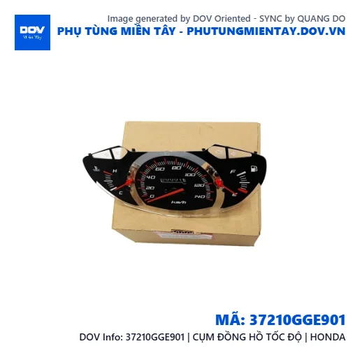 37210GGE901 | CỤM ĐỒNG HỒ TỐC ĐỘ | HONDA — 37210GGE901