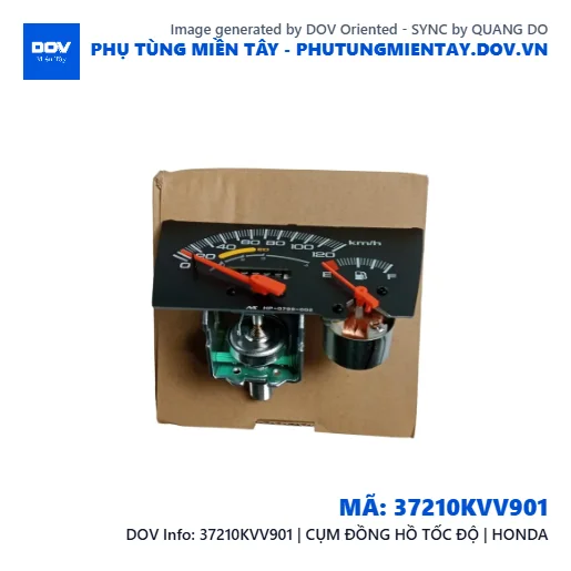 37210KVV901 | CỤM ĐỒNG HỒ TỐC ĐỘ | HONDA  — 37210KVV901
