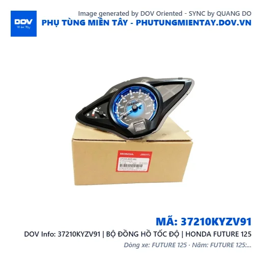 37210KYZV91 | BỘ ĐỒNG HỒ TỐC ĐỘ | HONDA FUTURE 125 — 37210KYZV91