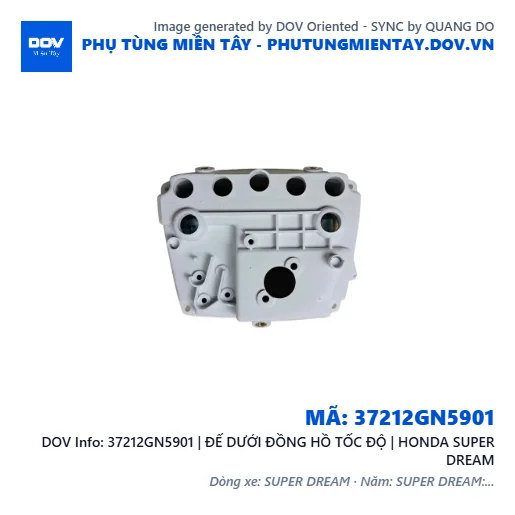 37212GN5901 | ĐẾ DƯỚI ĐỒNG HỒ TỐC ĐỘ | HONDA SUPER DREAM — 37212GN5901