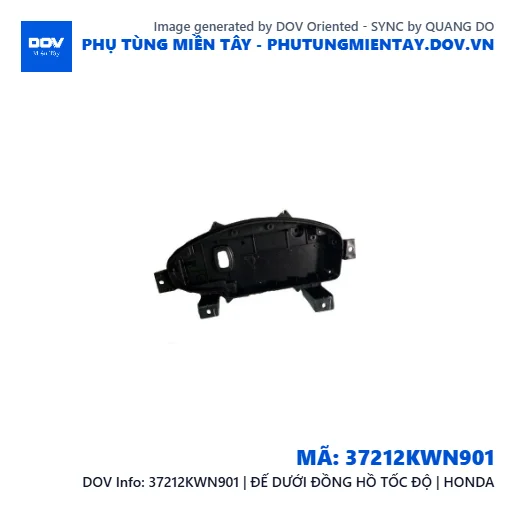 37212KWN901 | ĐẾ DƯỚI ĐỒNG HỒ TỐC ĐỘ | HONDA  — 37212KWN901