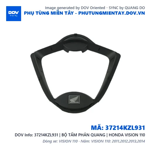 37214KZL931 | BỘ TẤM PHẢN QUANG | HONDA VISION 110 — 37214KZL931