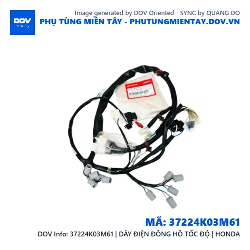 37224K03M61 | DÂY ĐIỆN ĐỒNG HỒ TỐC ĐỘ | HONDA — 37224K03M61