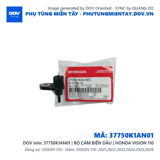 37750K1AN01 | BỘ CẢM BIẾN DẦU | HONDA VISION 110 — 37750K1AN01