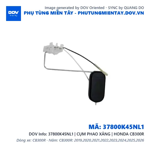 37800K45NL1 | CỤM PHAO XĂNG | HONDA CB300R — 37800K45NL1